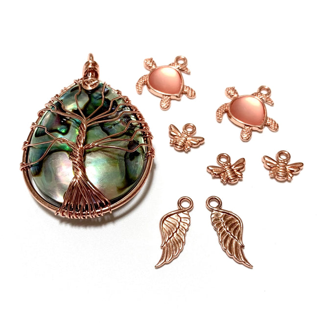 ROSE GOLD PENDANTS &amp; CHARMS